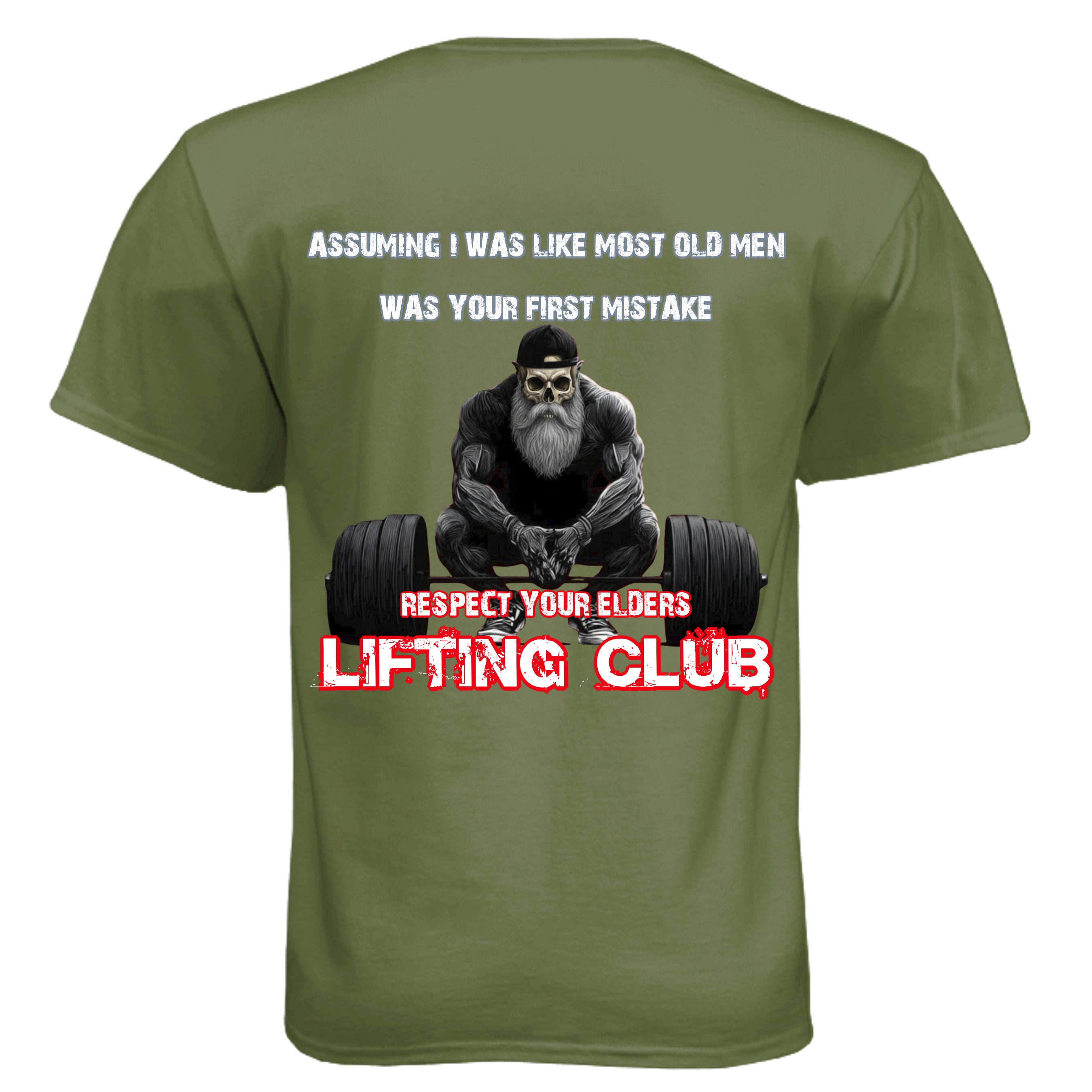 Military Green - N6210 - BACK