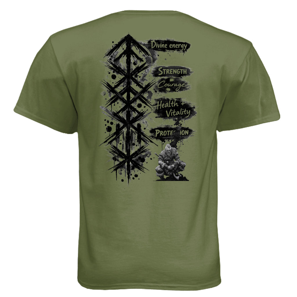 Military Green - N6210 - BACK